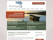 Tablet Screenshot of bangertercpa.com